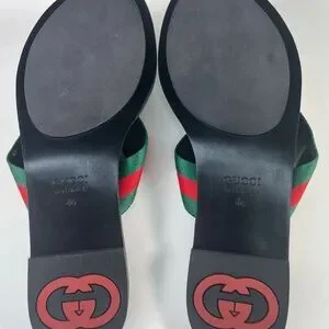 Gucci | Shoes | 67 Gucci Kika Thong Slides Flip Flops Mens  display picture 3